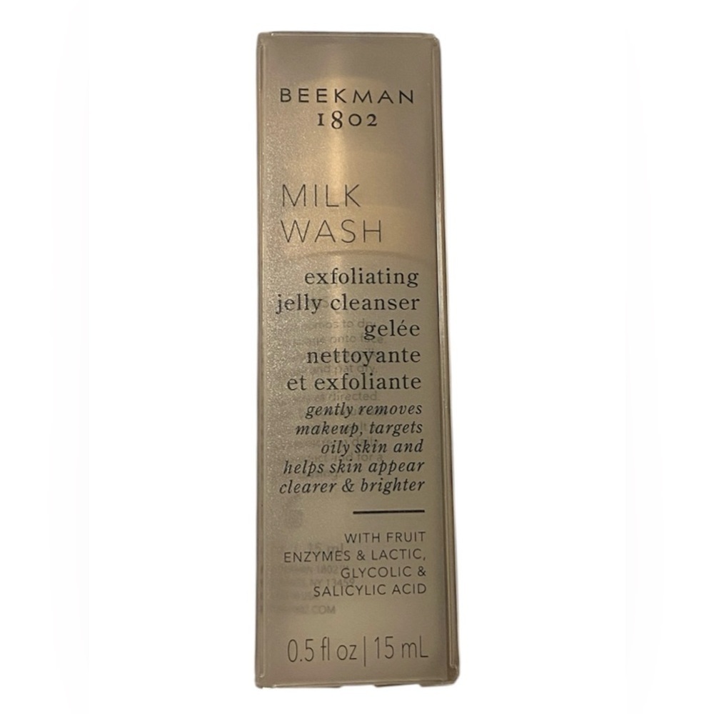 Beekman 1802 Milk Wash Exfoliating Jelly Cleanser .5 fl oz